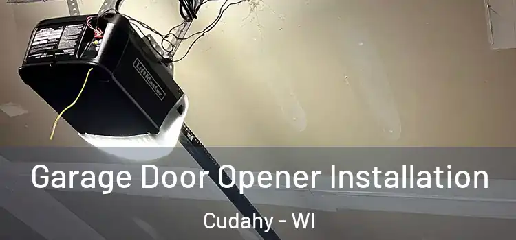  Garage Door Opener Installation Cudahy - WI