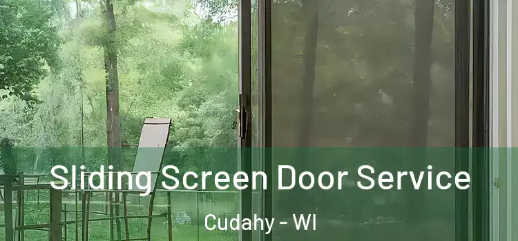  Sliding Screen Door Service Cudahy - WI